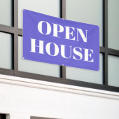 OPEN HOUSE Banner (Äußeres Gebäude)