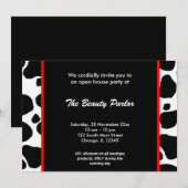 Open House Boutique Einladung (Vorne/Hinten)