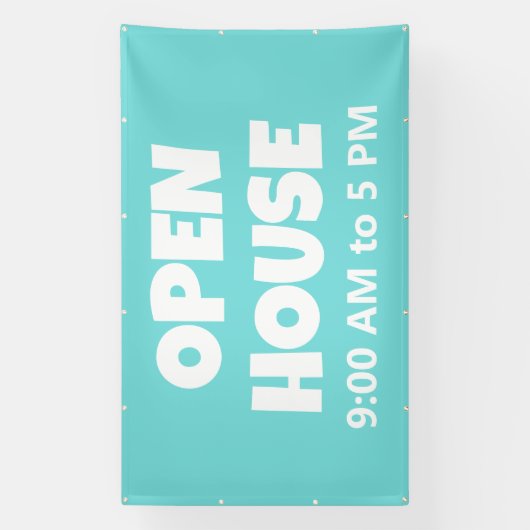 OPEN HOUSE Custom Banner (Vertikal)