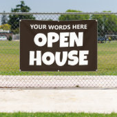 OPEN HOUSE Custom Banner (InSitu)