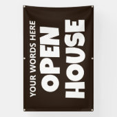 OPEN HOUSE Custom Banner (Vertikal)