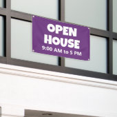 OPEN HOUSE Custom Banner (Äußeres Gebäude)
