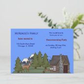 Open House Einladung (Stehend Vorderseite)