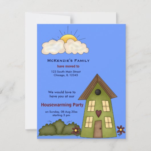 Open House Einladung (Vorderseite)