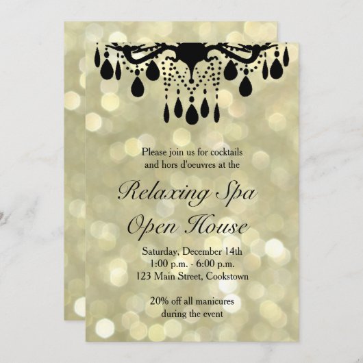 Open House Einladung (Vorne/Hinten)