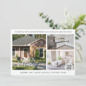 Open House | Einladung des Flyers Immobilien Anwes (Stehend Vorderseite)