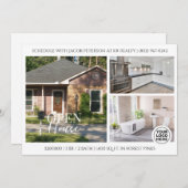 Open House | Einladung des Flyers Immobilien Anwes (Vorne/Hinten)