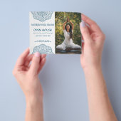 Open House for Yoga Meditation Promotional Foto Flyer (Gruppe)