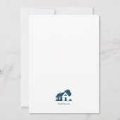 Open House Foto Retirement Partys Einladung (Rückseite)