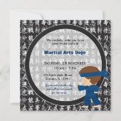 Open House für Kampfkunst Einladung (Vorderseite)