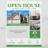 Open House Green Real Anwesen Flyer (Vorne)