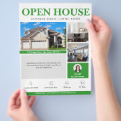 Open House Green Real Anwesen Flyer (Hand)