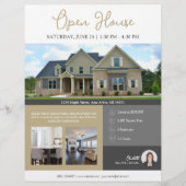 Open House Information Real Anwesen Flyer (Vorne)