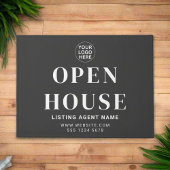 Open House l Gray Beruflich Real Anwesen Realtor Fußmatte