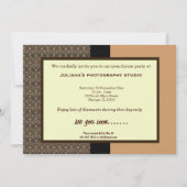 Open House New Business Einladung (Vorderseite)