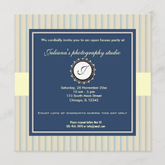 Open House New Business Einladung