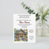 Open House New Zuhause Partys Event Einladung (Stehend Vorderseite)