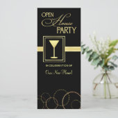 Open House-Party Einladungen (Stehend Vorderseite)