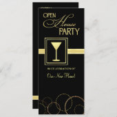 Open House-Party Einladungen (Vorne/Hinten)