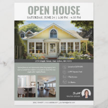 Open House Real Anwesen Flyer