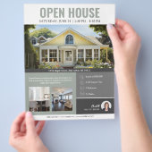 Open House Real Anwesen Flyer (Hand)