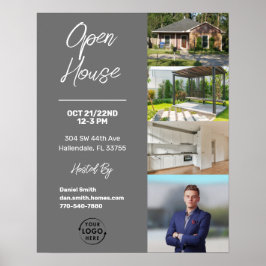 Open House | Real Anwesen Marketing Poster