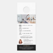 Open House Real Anwesen Marketing Türanhänger (Rückseite)