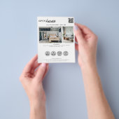 Open House Real Anwesen Nur Marketing Foto aufgeli Flyer (Gruppe)