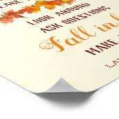 Open House Real Anwesen Poster Herbstlaube (Ecke)