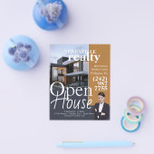 Open House Real Anwesen Realtor Flyer (Einzeln)