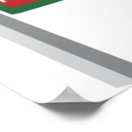 Open House Real Anwesen Sign Poster (Ecke)