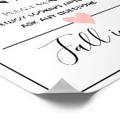 Open House Real Anwesen Signatur, Real Anwesen Poster (Ecke)