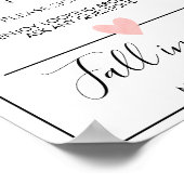 Open House Real Anwesen Signatur, Real Anwesen Poster (Ecke)