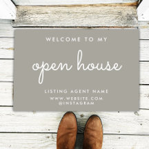 Open House Real Anwesen Willkommen Warm Gray Realt