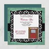 Open House Wellness-Center Business Einladung (Vorne/Hinten)