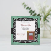 Open House Wellness-Center Business Einladung (Stehend Vorderseite)