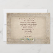 Open House zum 80. Hochzeitstag Einladung (Rückseite)