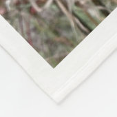 Open Milkweed Pods | Samen mit Seide | Fleecedecke (Ecke)