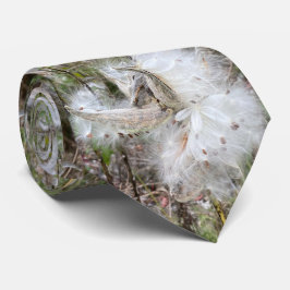Open Milkweed Pods | Samen mit Seide | Krawatte