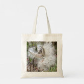 Open Milkweed Pods | Samen mit Seide | Tragetasche (Rückseite)