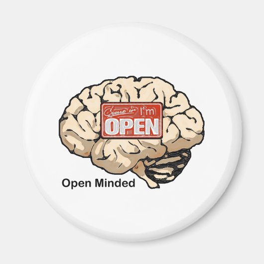 Open Minded Magnet (Vorne)