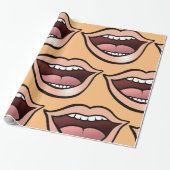 Open Mouth Geschenkpapier (Ungerollt)