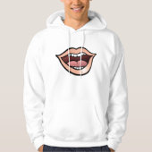 Open Mouth Hoodie (Vorderseite)