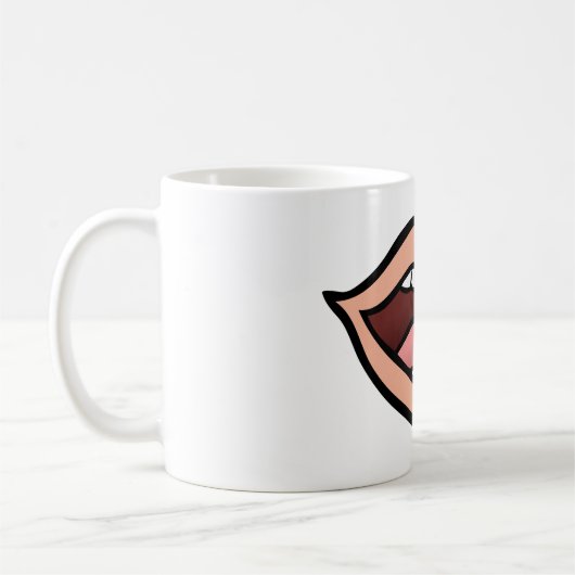 Open Mouth Kaffeetasse (Links)