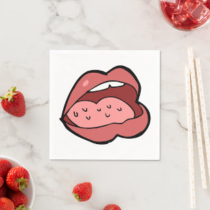 Open Mouth Paper Napkins Serviette