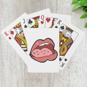 Open Mouth Playing Cards Spielkarten