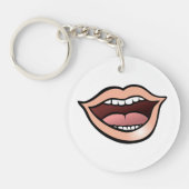 Open Mouth Schlüsselanhänger (Vorderseite)