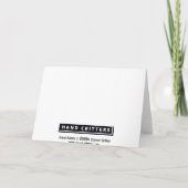 Open Mouth Shark Karte (Rückseite)