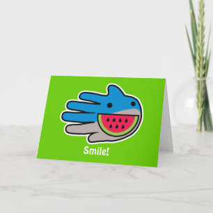 Open Mouth Shark Karte