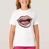 Open Mouth T-Shirt (Vorderseite)